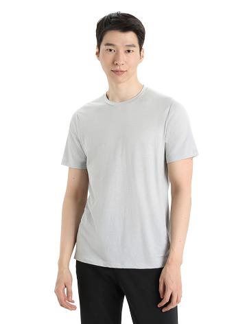 T Shirts Icebreaker Merino Tech Lite II Corta Sleeve Tee Homme Beige | FR 1165XYUF